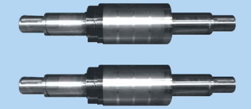 Composite cemented carbide roll rings for hot rolling rods and ribbed steel bars