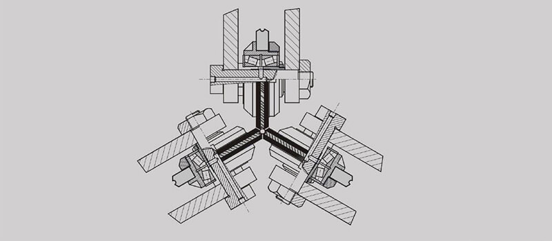 Three dimensional carbide roll rings